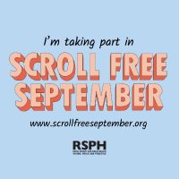 I'm taking part in Scroll Free September