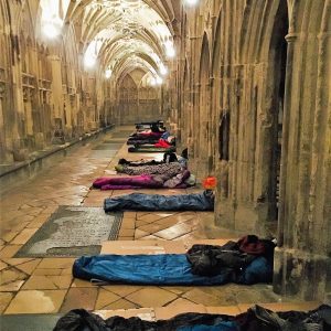 Sleep out to raise money for the homeless