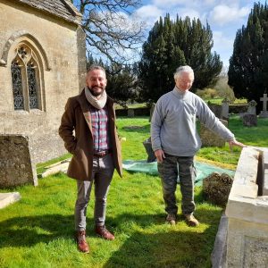 Conservation of table tombs in Gloucestershire churchyards